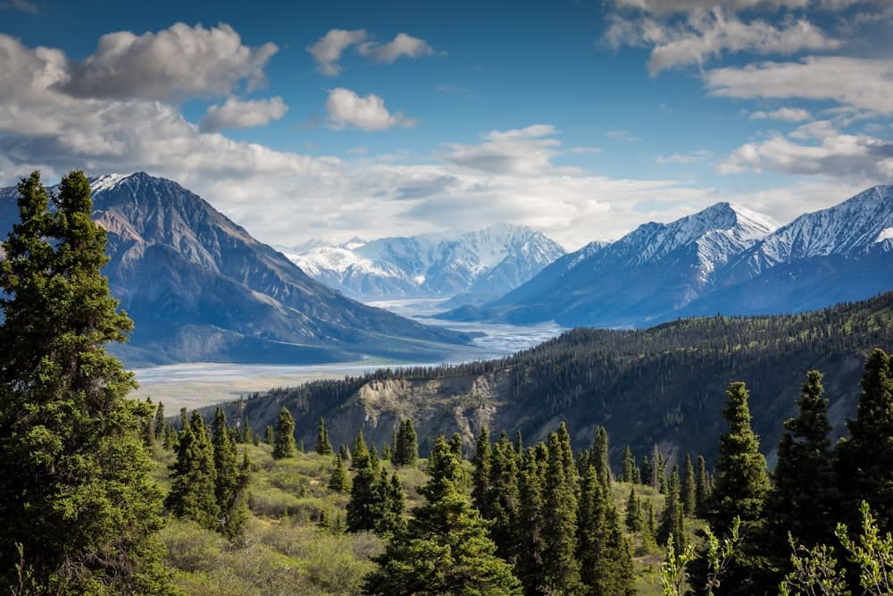 Representative mountain landscape