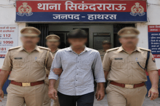 हाथरस के सिकंदराराऊ में मां से दुष्कर्म के आरोप में गिरफ्तार बेटा