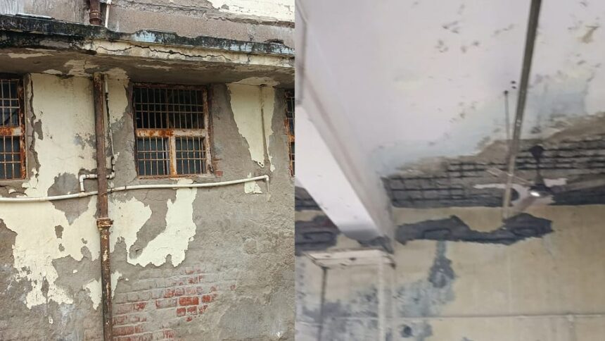 आगरा के एसएन मेडिकल कॉलेज के पांच भवन जर्जर, छत-दीवारों में मिलीं खामियां; शासन को भेजी गई ऑडिट रिपोर्ट