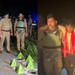 बहराइच में 25 हजार के इनामी चेन स्नैचर का एनकाउंटर, पैर में गोली लगने के बाद गिरफ्तार; तमंचा और चोरी की बाइक बरामद