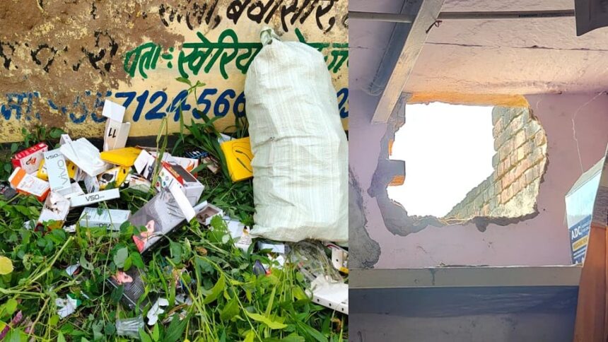 आगरा: अकोला में एक रात में पांच चोरियां, ज्वेलर्स और मोबाइल दुकानों के ताले टूटे; खोखों से गुटखा-सिगरेट भी ले गए