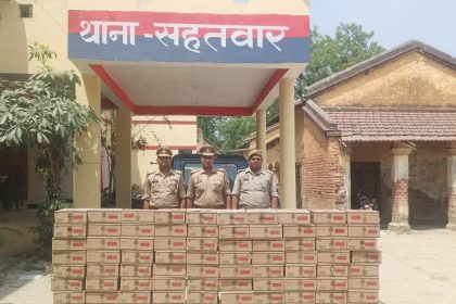 80 boxes of illegal liquor seized in Ballia