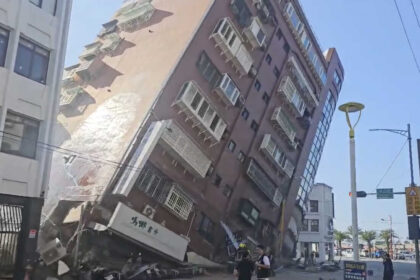 The strongest earthquake in 25 years occurred in Taiwan