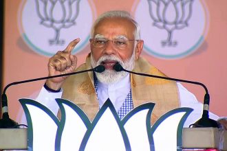 PM Modi lashed out at Congress in Nanded rally