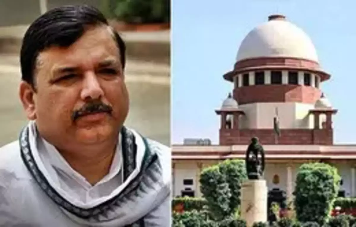 'Supreme' relief to AAP MP Sanjay Singh, court grants bail after 6 months