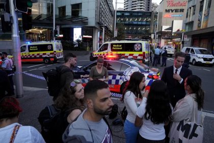 Sydney Mall stabbing today