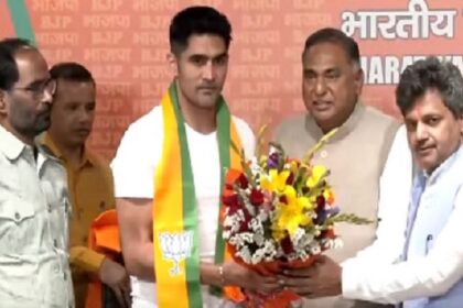 boxer Vijender Singh joined BJP today