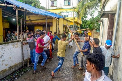 BJP-TMC workers clash in Nandigram