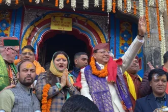 The doors of Shri Kedarnath Dham opened