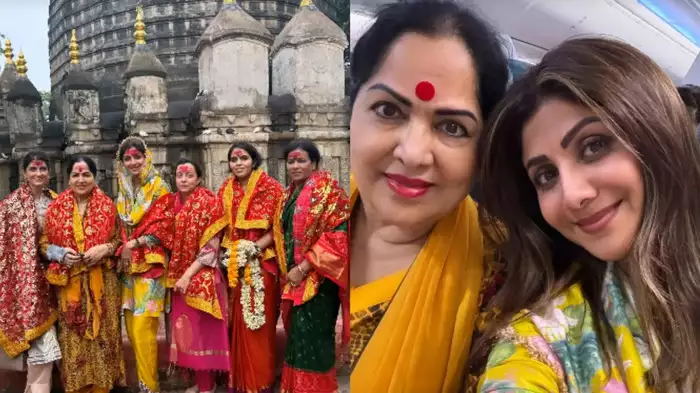 Shilpa Shetty reached Kamakhya temple