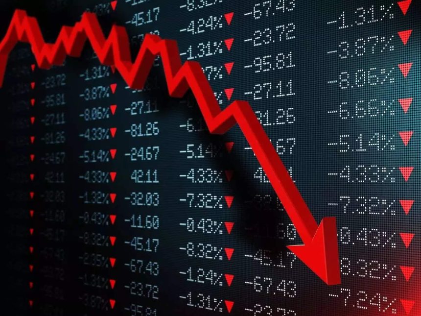 Stock market closed in red