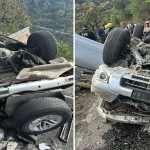 Vehicle falls into deep gorge on Mussoorie-Dehradun road Uttarakhand