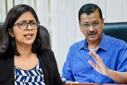 swati maliwal with arvind kejriwal