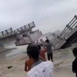 A bridge costing crores collapsed before inauguration in Bihar