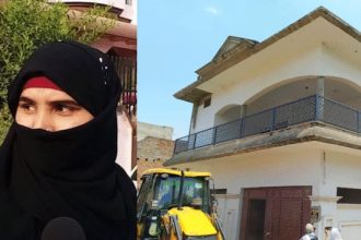 Bulldozer ran on the house of Mafia Ashraf's wife Zainab