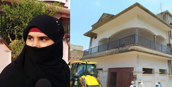 Bulldozer ran on the house of Mafia Ashraf's wife Zainab