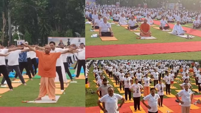 CM Yogi said on International Yoga Day