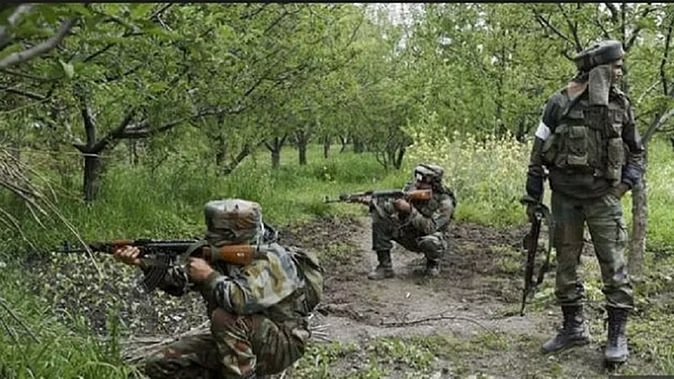 Jammu and Kashmir: Security forces killed two terrorists in Baramulla, encounter continues