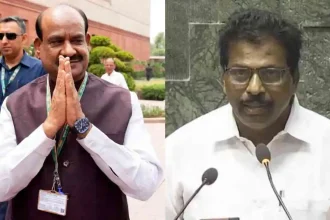 K. Suresh is the opposition candidate against Om Birla