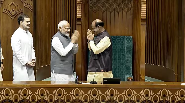 Om Birla was elected Speaker of Lok Sabha