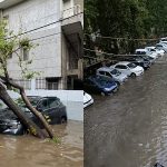 One day rain in Delhi causes chaos disrupts normal life