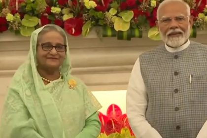 Sheikh Hasina became the first foreign guest to visit India after the formation of the government