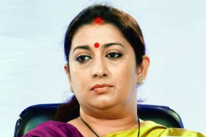 Smriti Irani sad