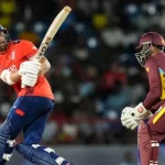 Stormy batting by Philip Salt and Jonny Bairstow in t20 wc against west indies