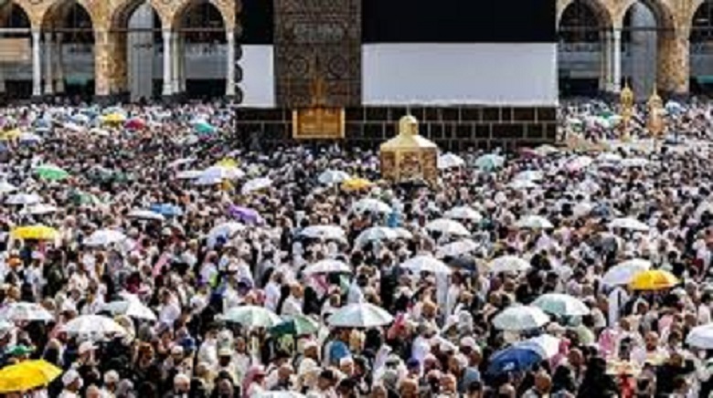 The scorching heat in Mecca broke all records