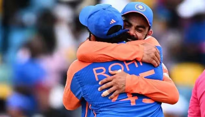 Virat Kohli and Rohit Sharma kept crying while hugging each other