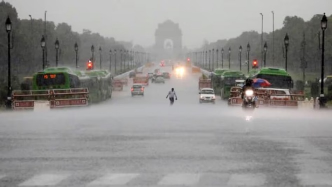 delhi rain