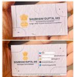 Eco Friendly Visiting Card