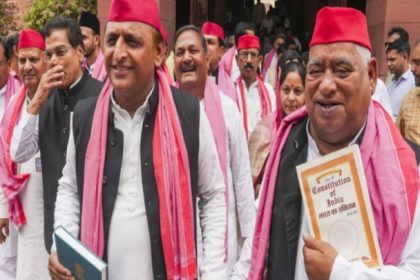 what did Akhilesh say to Ayodhya MP that angered BJP