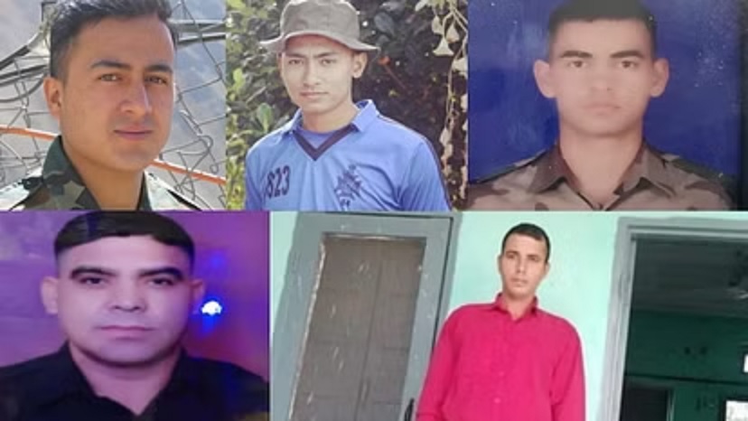 All the five soldiers martyred in Kathua terror attack are from Uttarakhand