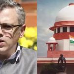 Former CM of JandK Omar Abdullah in SC