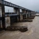 Gandak-Kosi river swelled