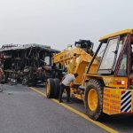 Horrific accident on Lucknow-Agra Expressway