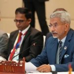 Jaishankar at the meeting of foreign ministers in Laos