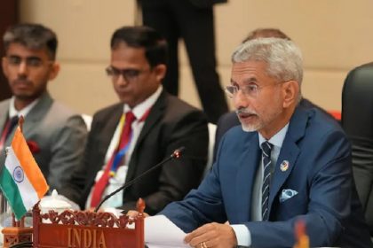 Jaishankar at the meeting of foreign ministers in Laos
