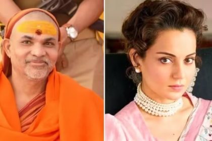 Kangana Ranaut get angry at Shankaracharya's statement