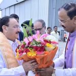 Keshav Maurya meeting with JP Nadda