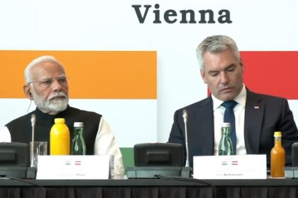 PM Modi Press Meet in Vienna