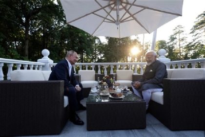 PM Modi with Russian President Putin