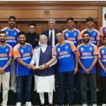 Team India meet PM Modi