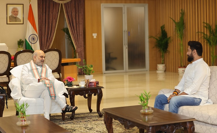 Chirag Paswan met Home Minister Amit Shah