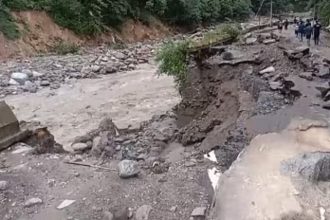 Cloud burst in Kedarnath 2024