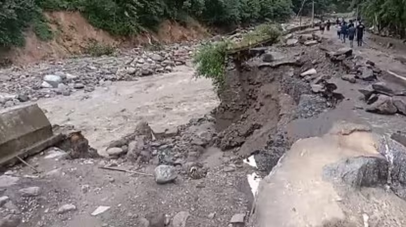 Cloud burst in Kedarnath 2024