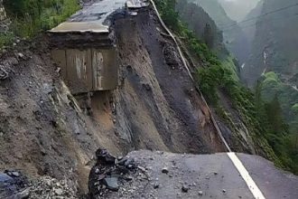 Cloudburst in Tehri