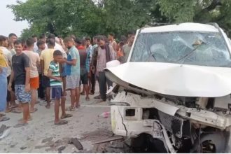 Horrific road accident in Bihar