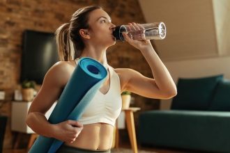 If you also drink water immediately after exercise